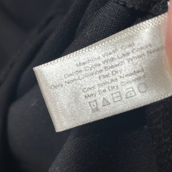 Boston Proper Dress Little Black Form Fitted Scoop Neck Evening Office Dressy 8 - Picture 6 of 6